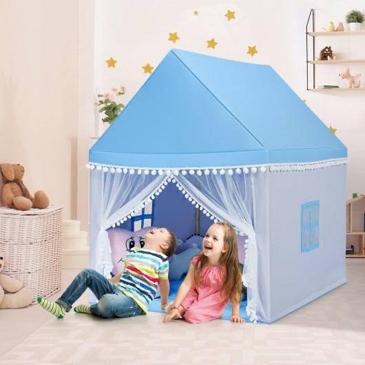 Blue Play Tent with Mat N5142