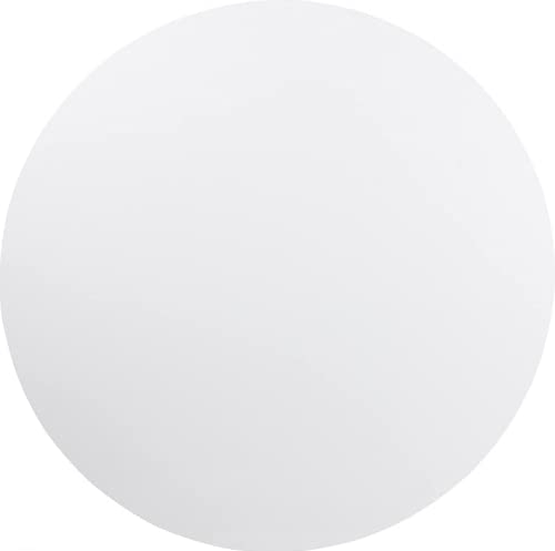 5 Pack 72" Round White Plastic Folding Table O8100