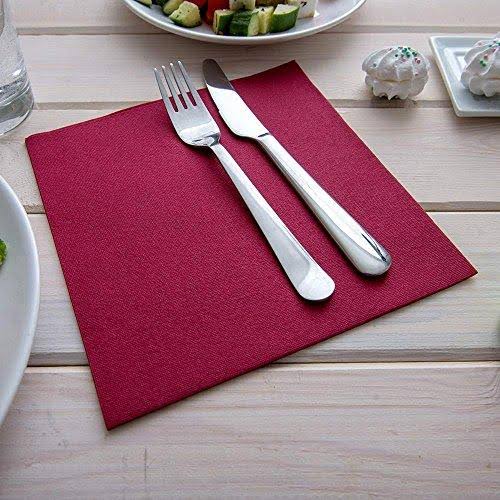 Bordeaux 16x16 Inches 600 Count Disposable Napkins U9707
