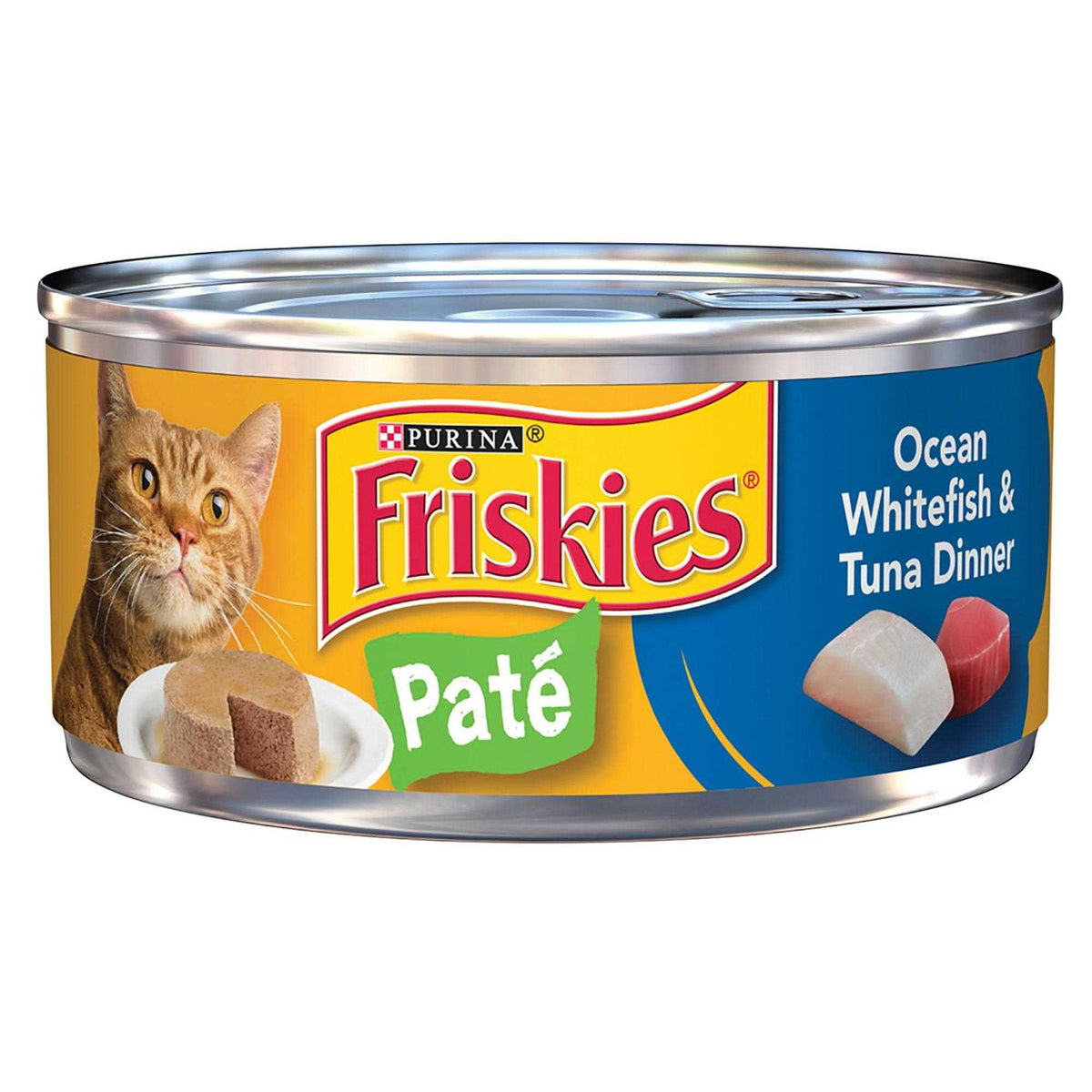 Ocean Whitefish & Tuna Dinner Pate Wet Cat Food C3435