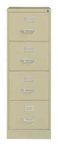25" Deep 4 Drawer Metal Vertical File Cabinet Y45507