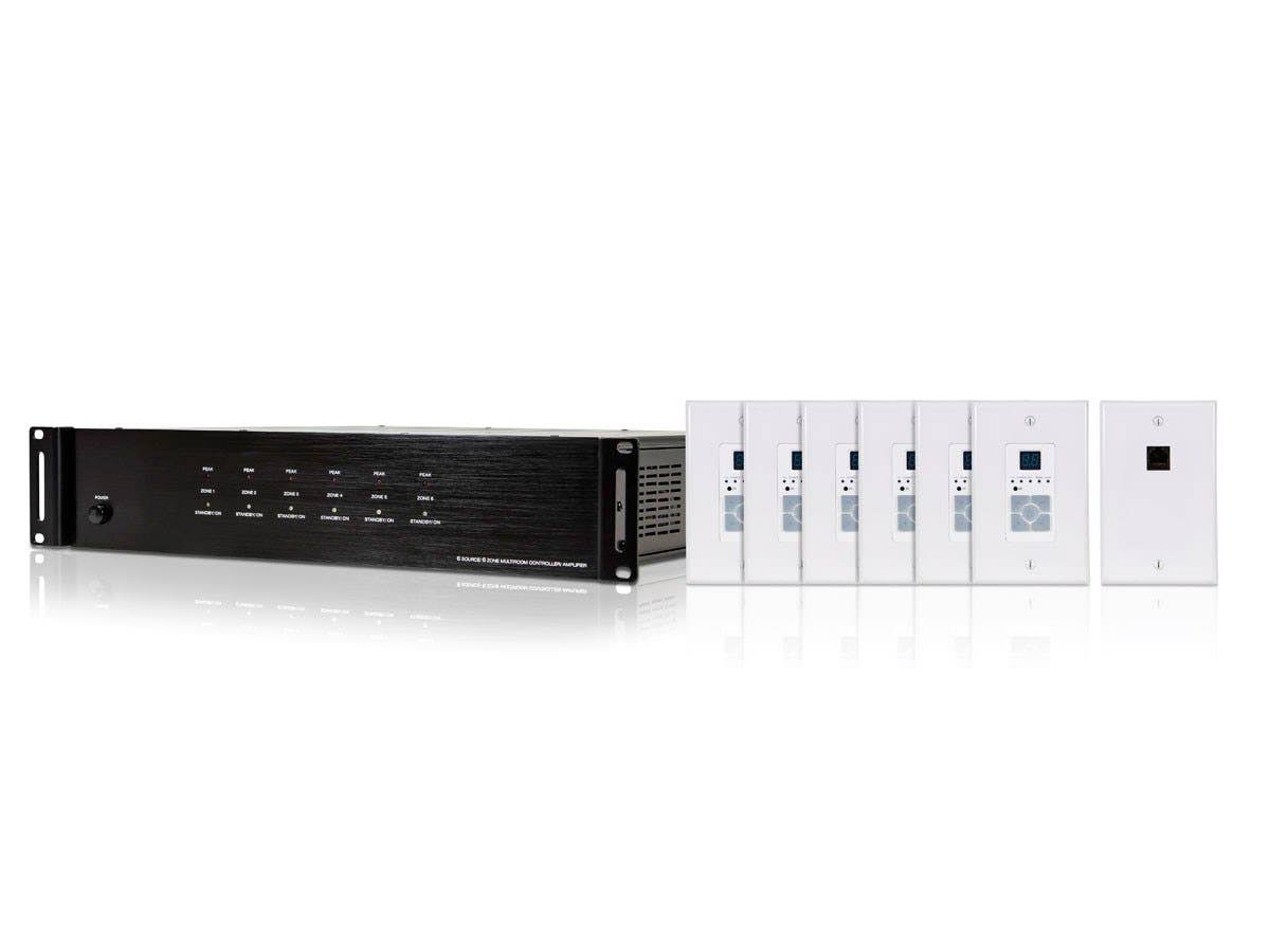 6 Zone Multizone Controller and Amplifier Kit Y90568