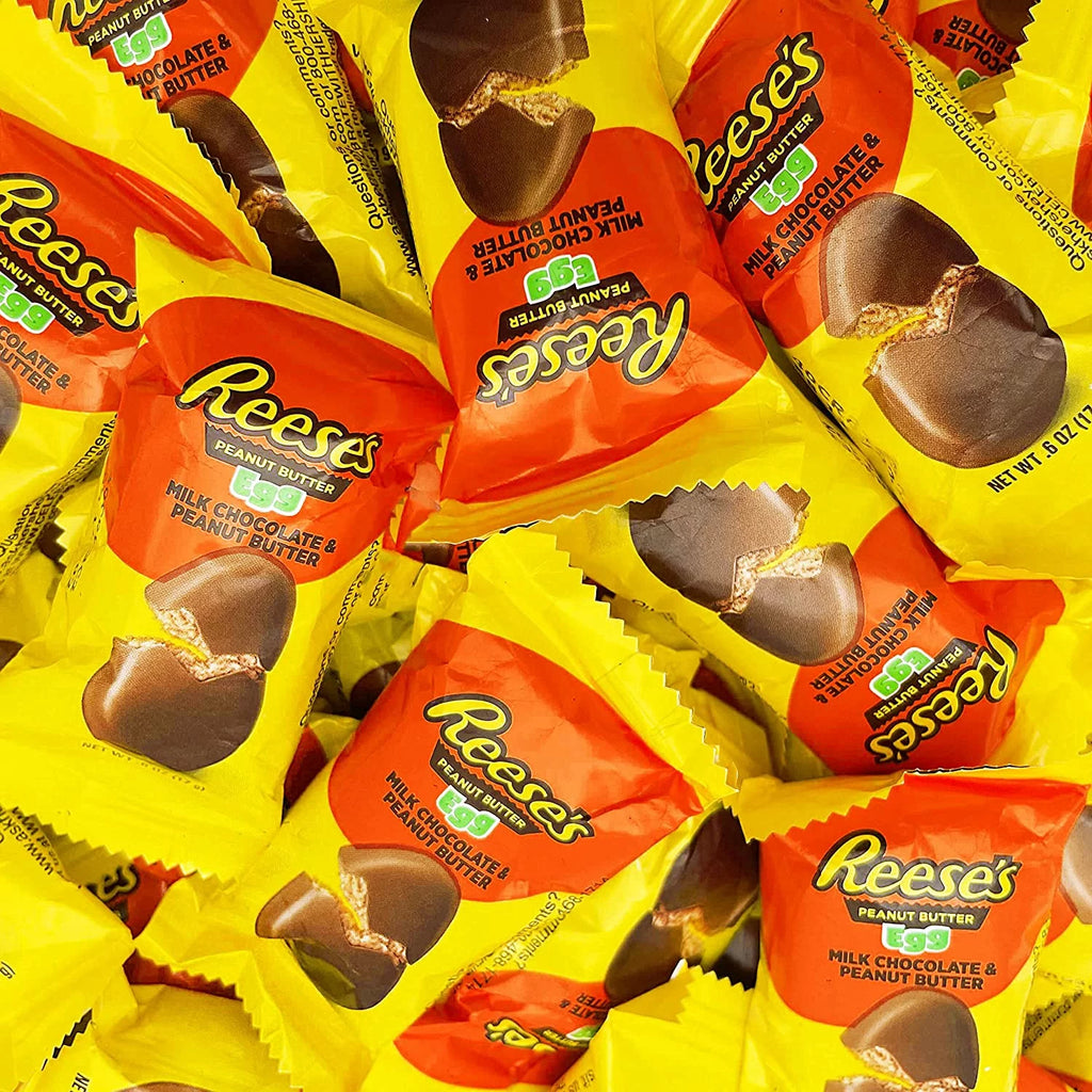 Milk Chocolate Peanut Butter Egg Candy 2 Pounds Bag X474738