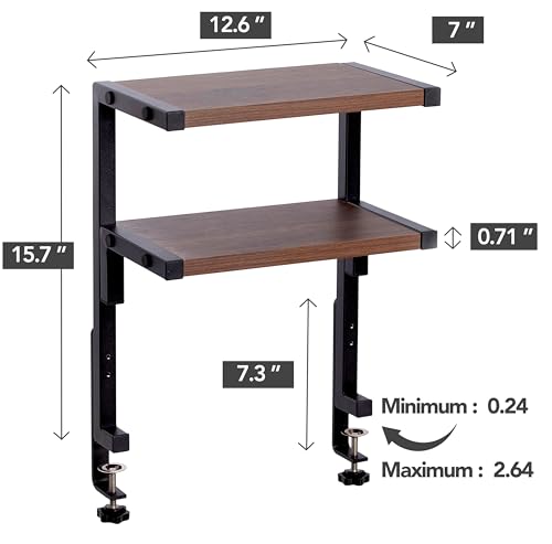 2-Tier Desk Shelf 15.7 * 5.9 inch C160