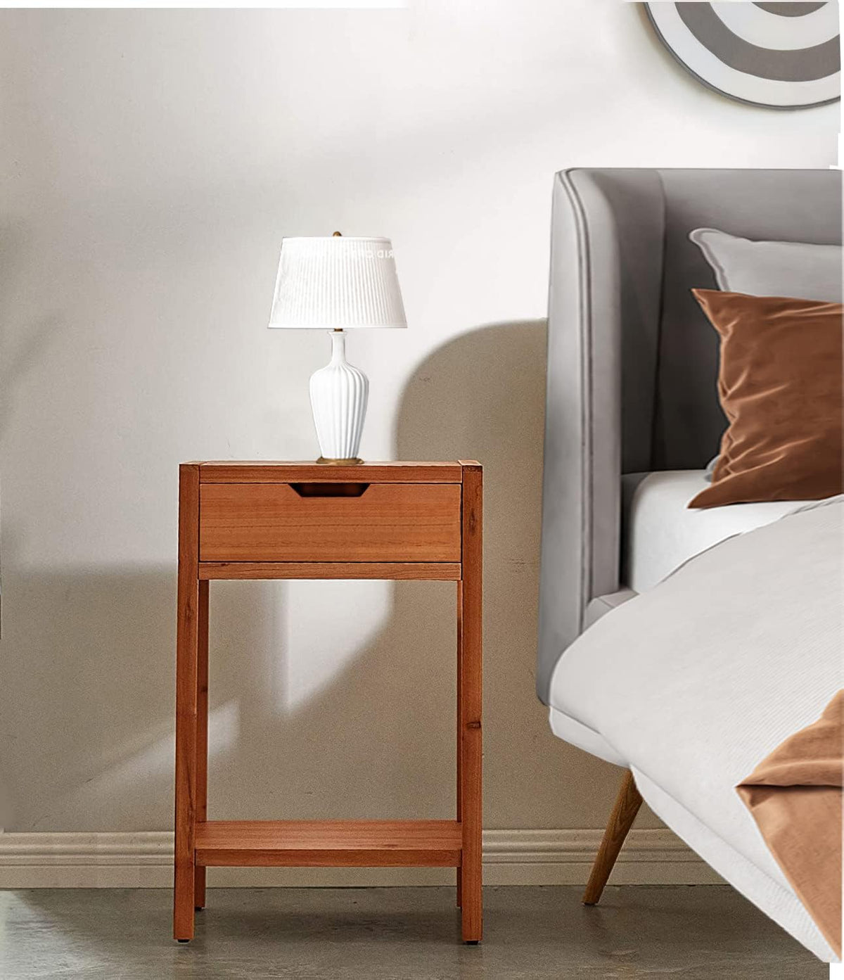 Nightstand with Drawers Z8409