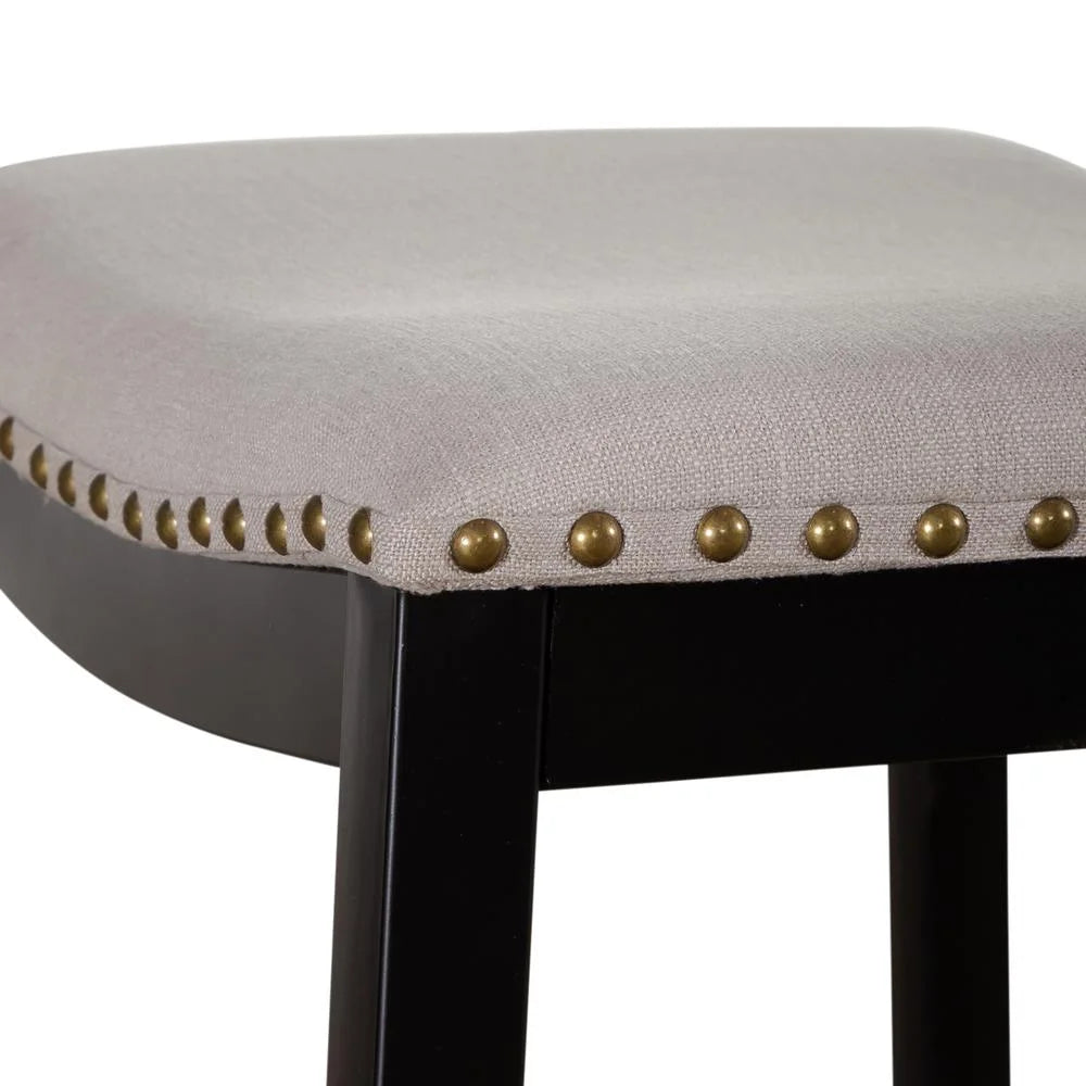 Black Set of 2 Counter Chair C353