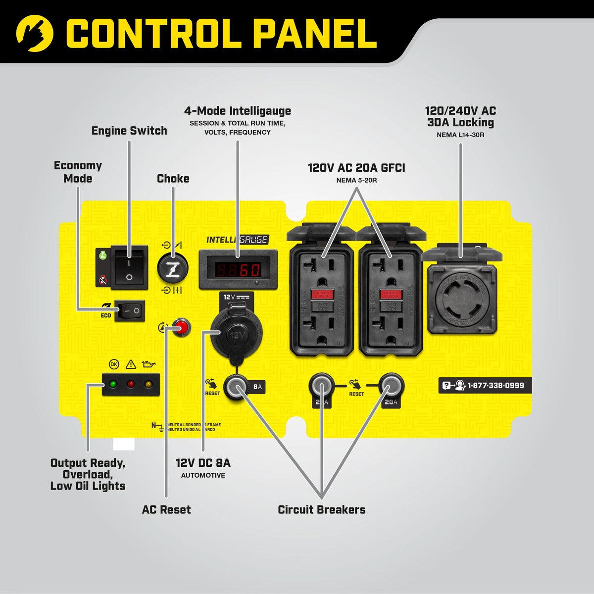6250-Watt Open Frame Inverter P649994