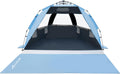 Pop up Beach Tent UPF 50+ 4 Person Sun Shelter M49985