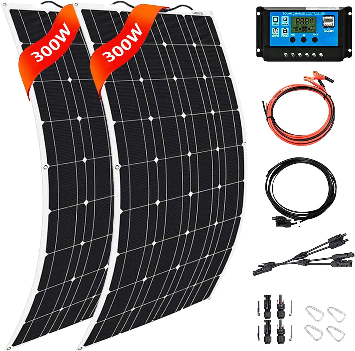 600W Portable Flexible Solar Panel with Controller R9710