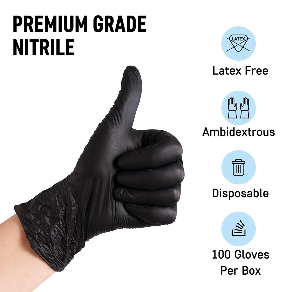 Nitrile Exam Gloves Large B550