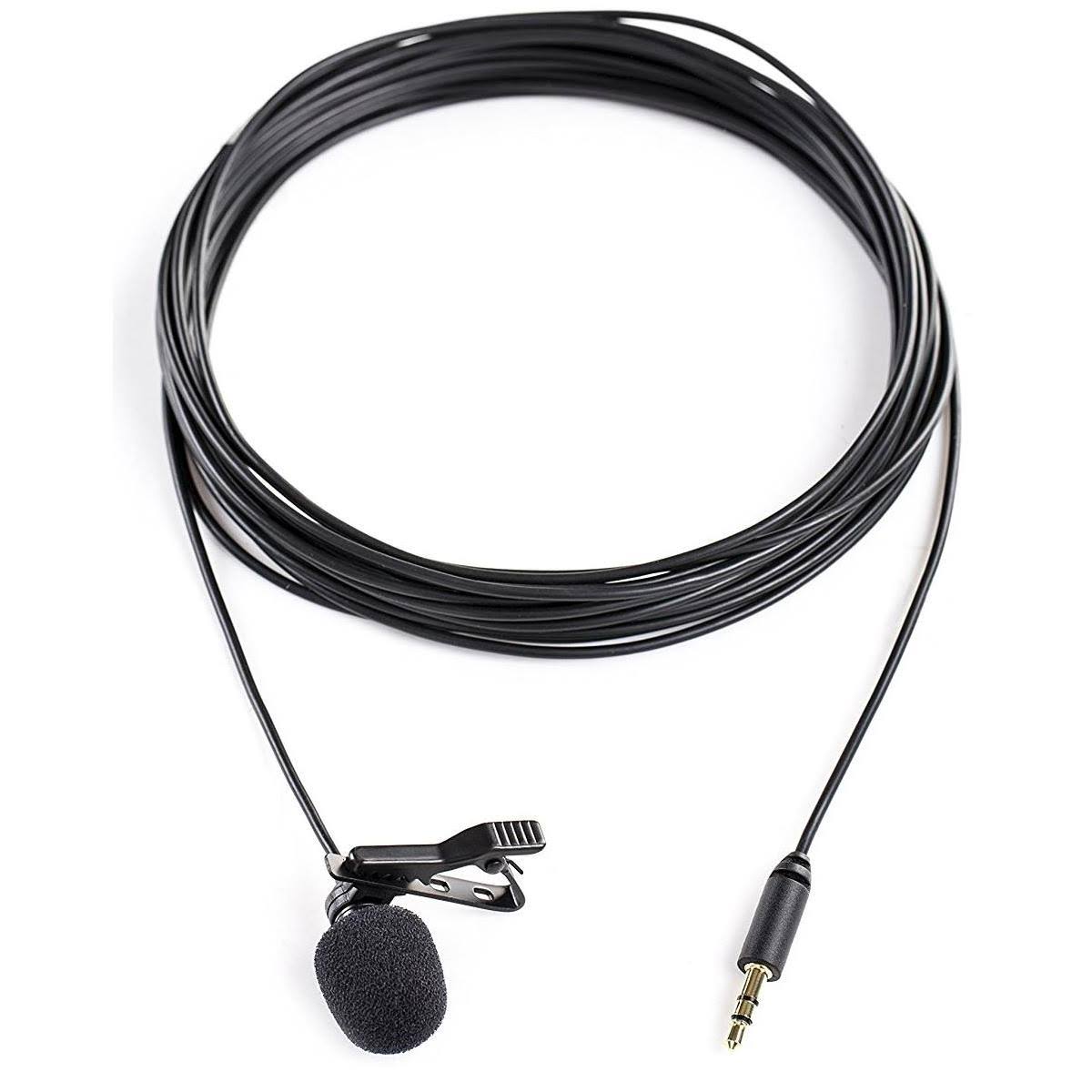 Omnidirectional Lavalier Microphone with 3.5mm TRS Connector M67946