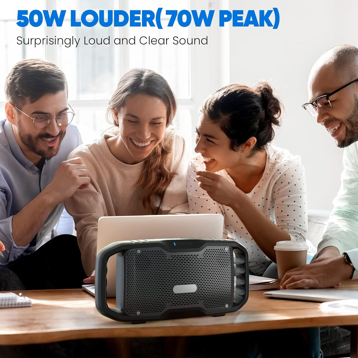 Portable Wireless Bluetooth Speaker with Subwoofer S8231