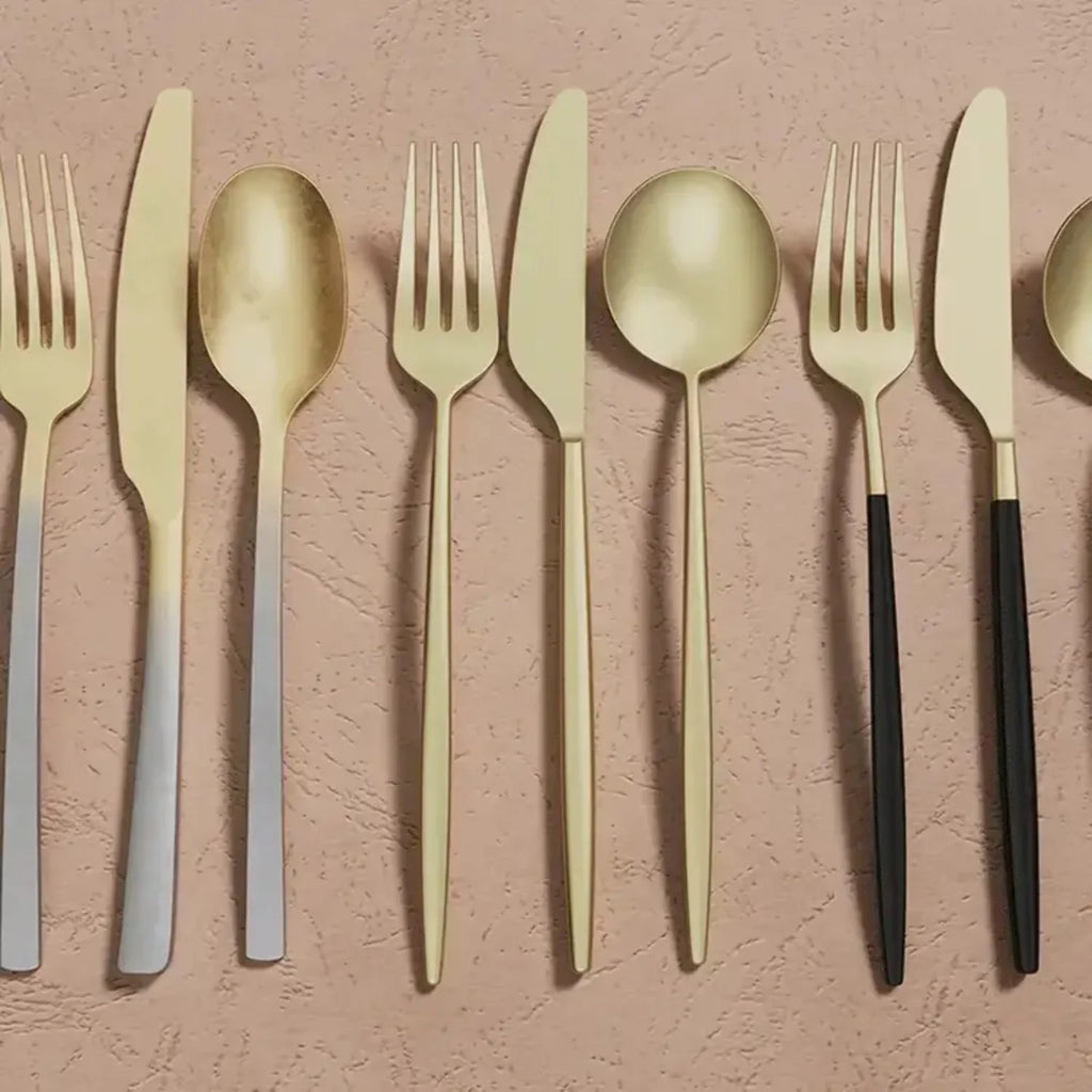 Gold Ombre 20-Piece Flatware Set N8025