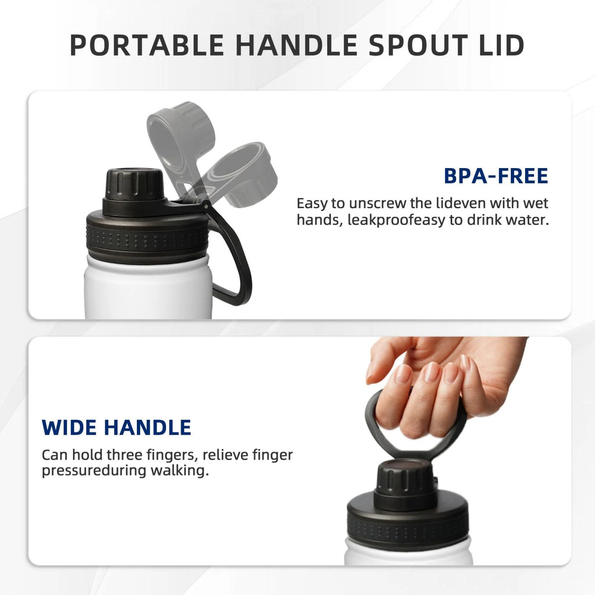 18OZ Insulated Stainless Steel Water Bottle S519