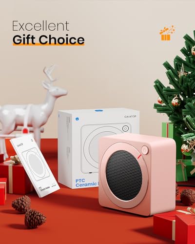 500W PTC Ceramic Portable Mini Electric Space Heater L32550