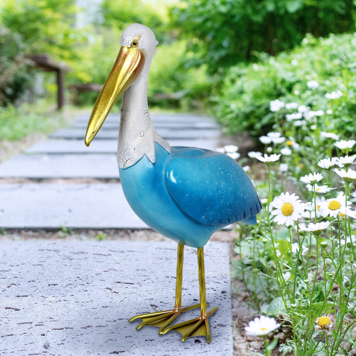 Beach Pelican Garden Statue T185488