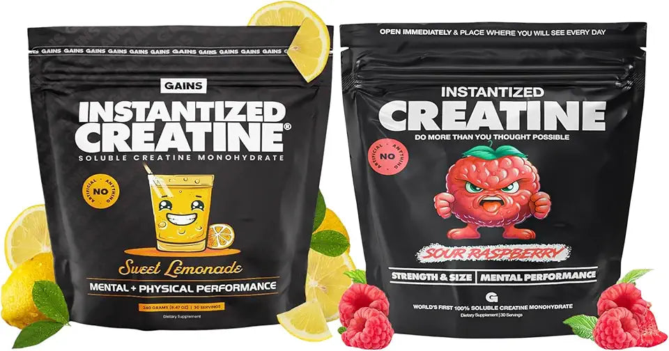 Instantized Creatine Monohydrate Powder 60 Servings Y32431