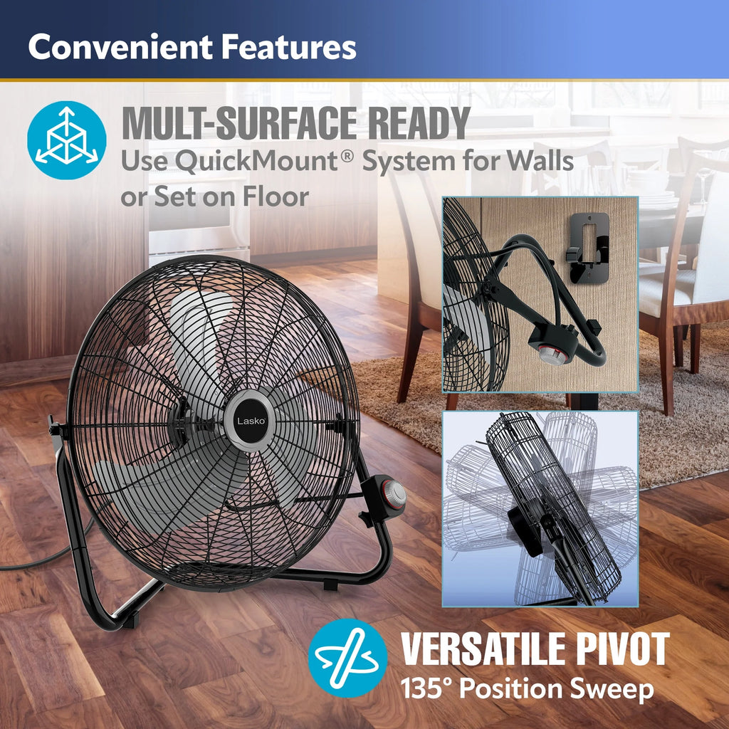 20 High Velocity Floor Fan L6707