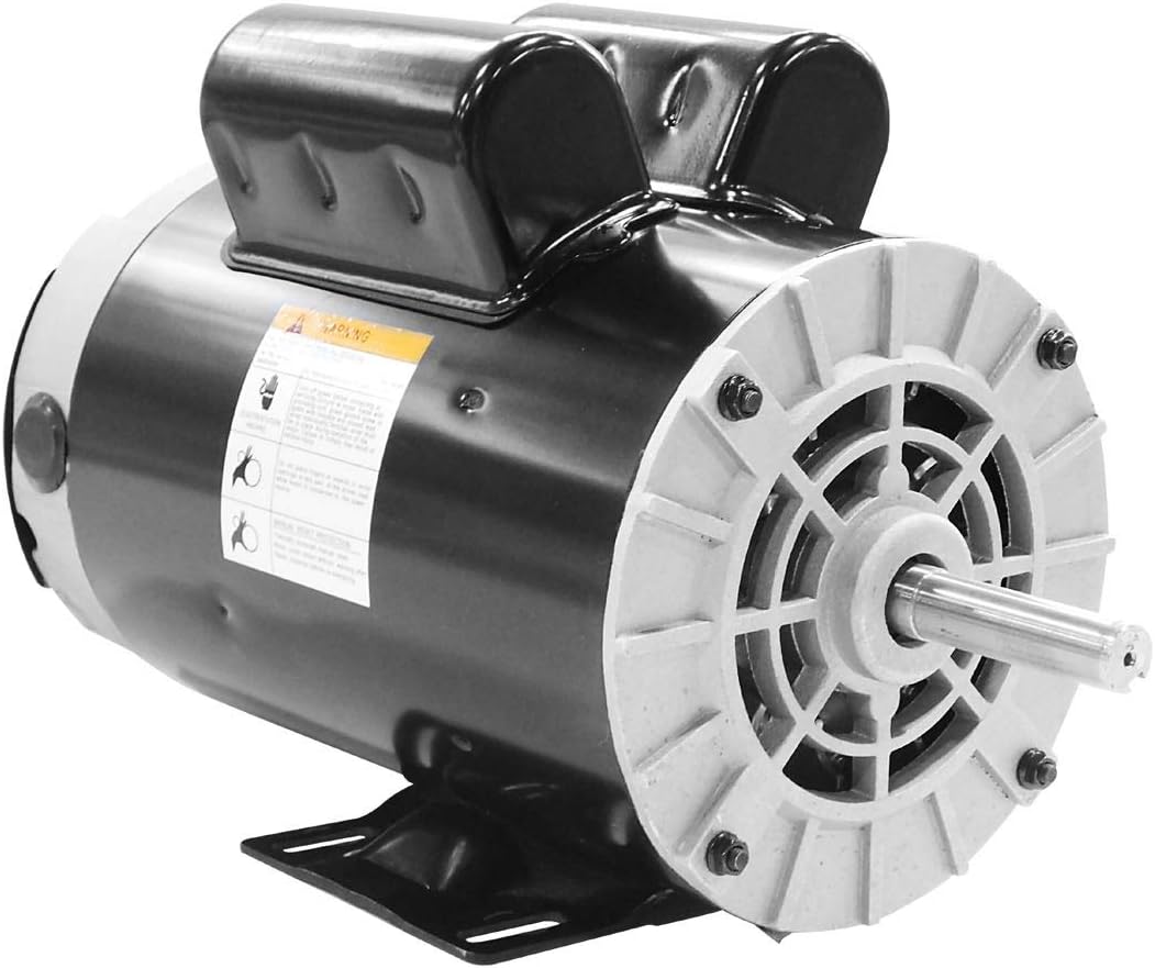 2 HP SPL Compressor Duty Electric Motor, 3450 RPM, 56 Frame, 5/8" Shaft Diameter, 120/240 Volt P108