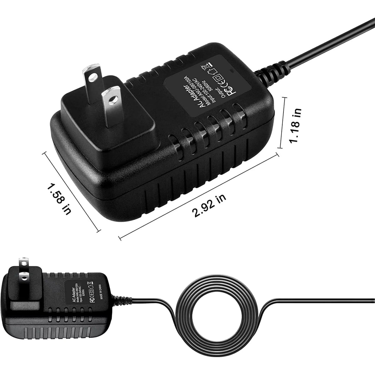 AC/DC Adapter Power Supply Cord J1378