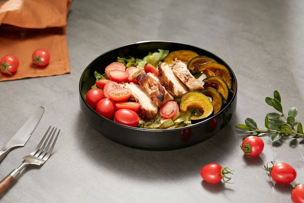 Black 47 oz Ceramic Pasta Bowls Set of 4 K88797