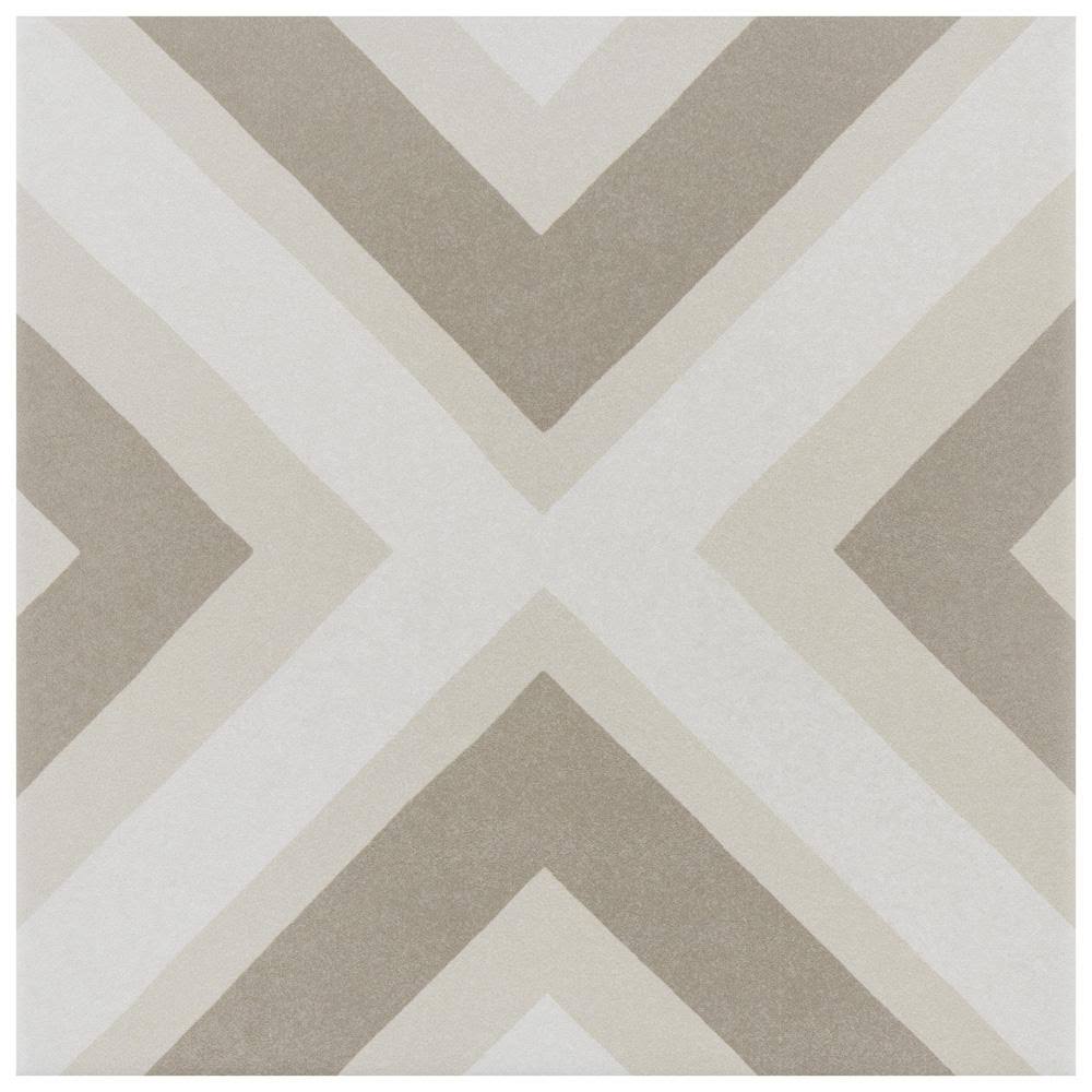 Pastel Square Encaustic Porcelain Floor and Wall Tile M69790