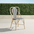 Bistro Chair Set of 2 White D6107
