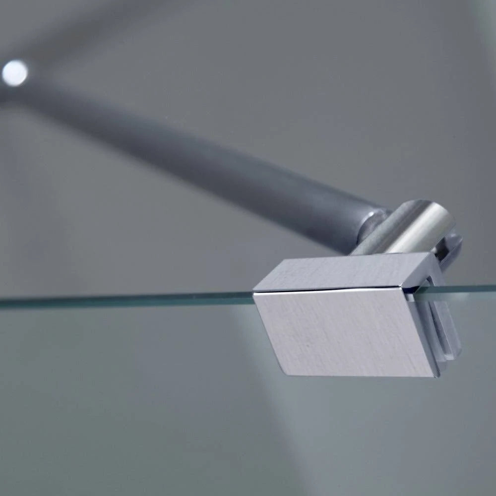 62 x 72-inch Frameless Hinged Shower Door Z925740