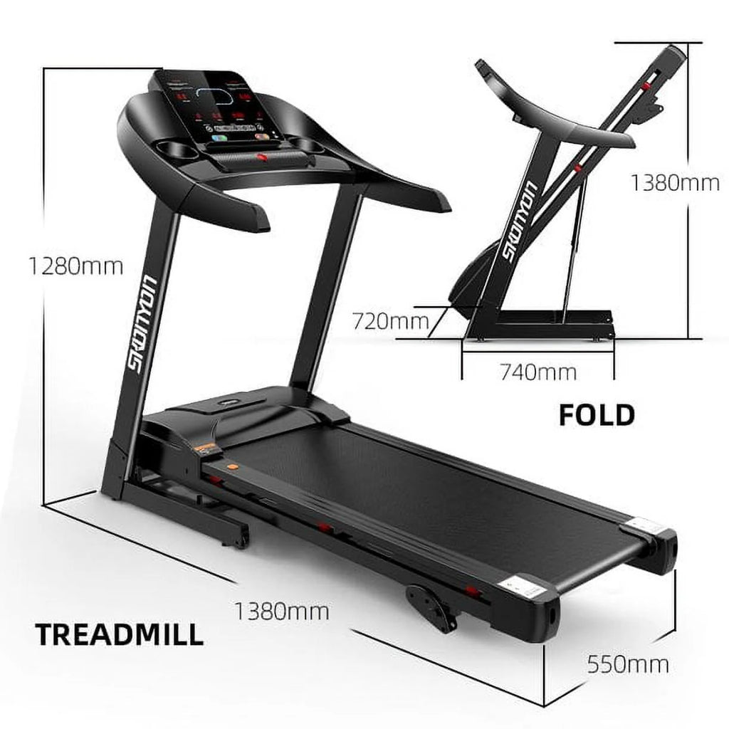 Folding Electric Treadmill with Incline F5938