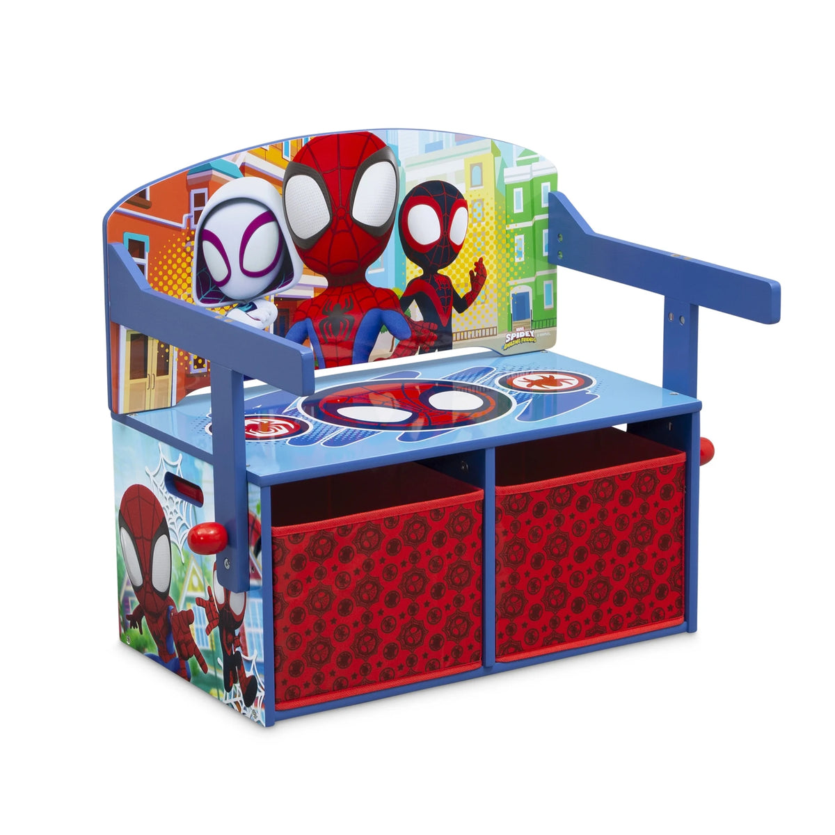 Blue/Red 2-in-1 Activity Bench and Desk T57119