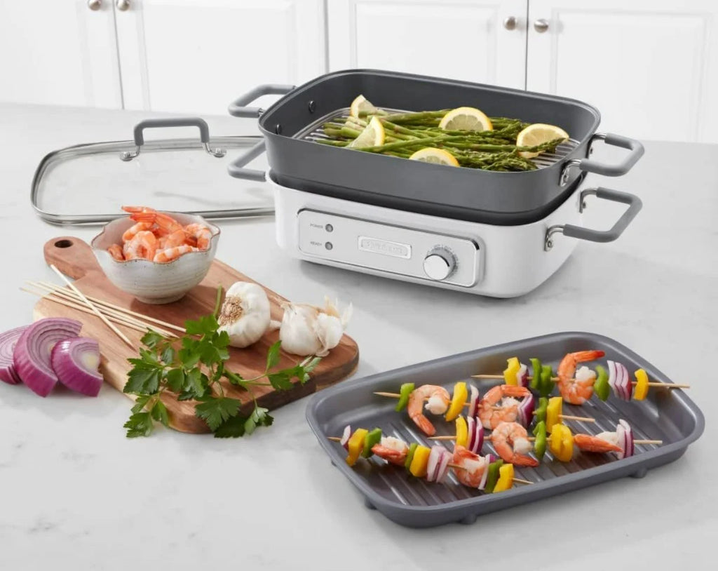 White Multifunctional Grill G42079