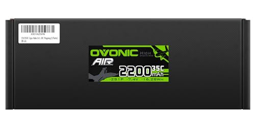2S 2200mAh 7.4V Lipo Battery with T Connector 2 Packs D5005