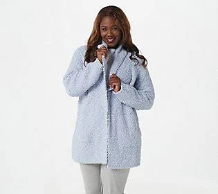 Sky Boucle Shawl Cardi C5757