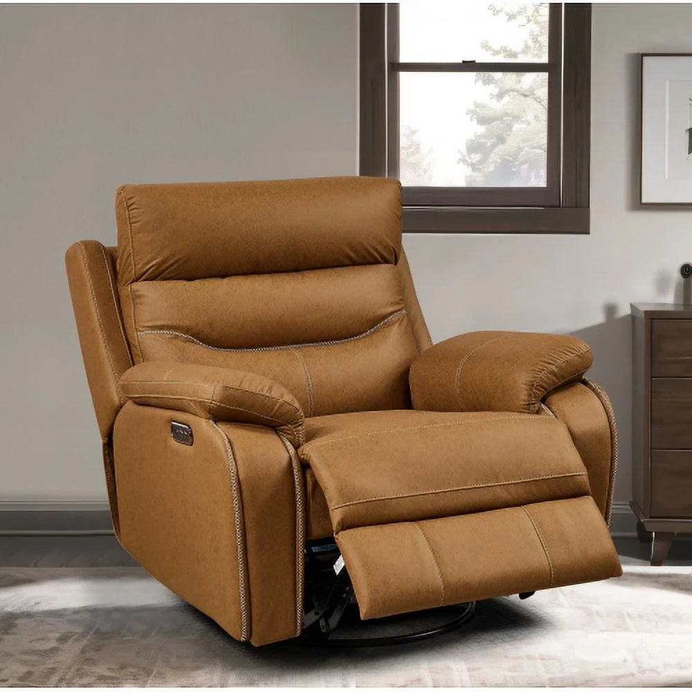 Rocking Swivel Recliner Chair with Power Function H90621