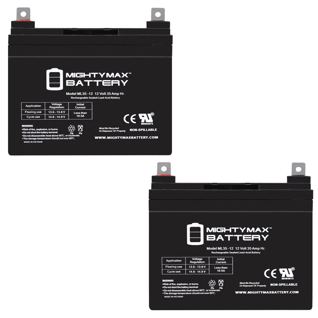 12V 35AH U1 Deep Cycle AGM Solar Battery Z15944