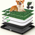 Super Absorbent Dog Grass Pad with Tray L89727