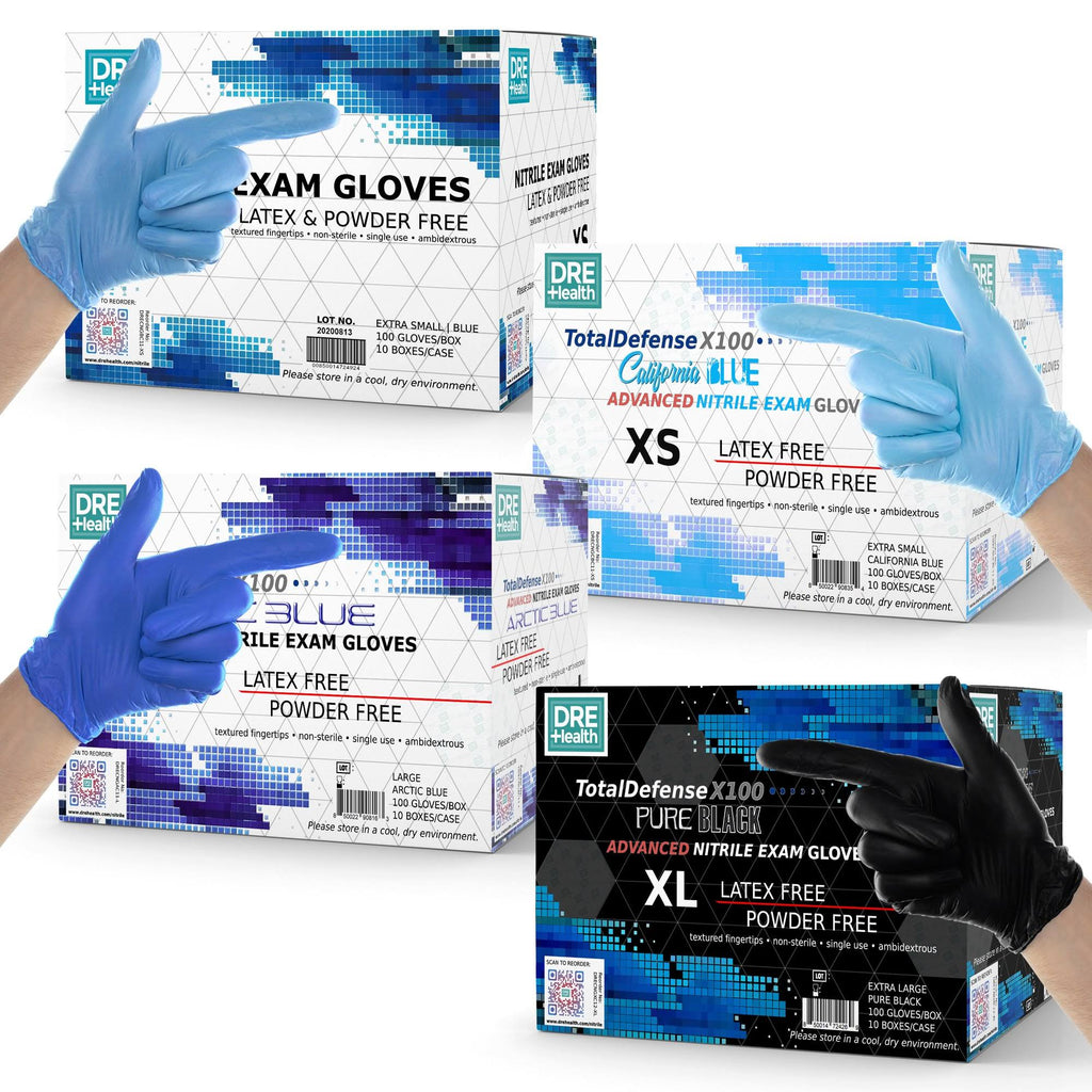 Nitrile Exam Gloves Large B550