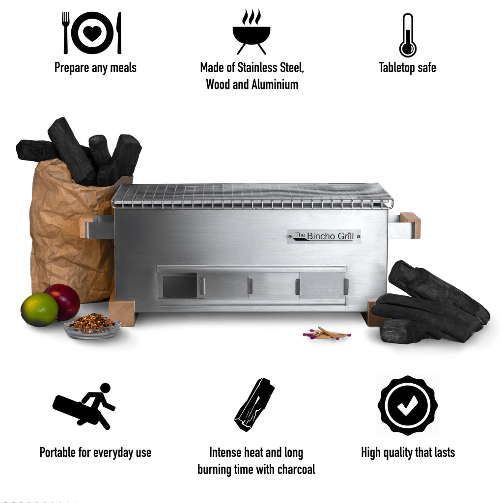 16" Yakitori Tabletop Charcoal Grill K59359
