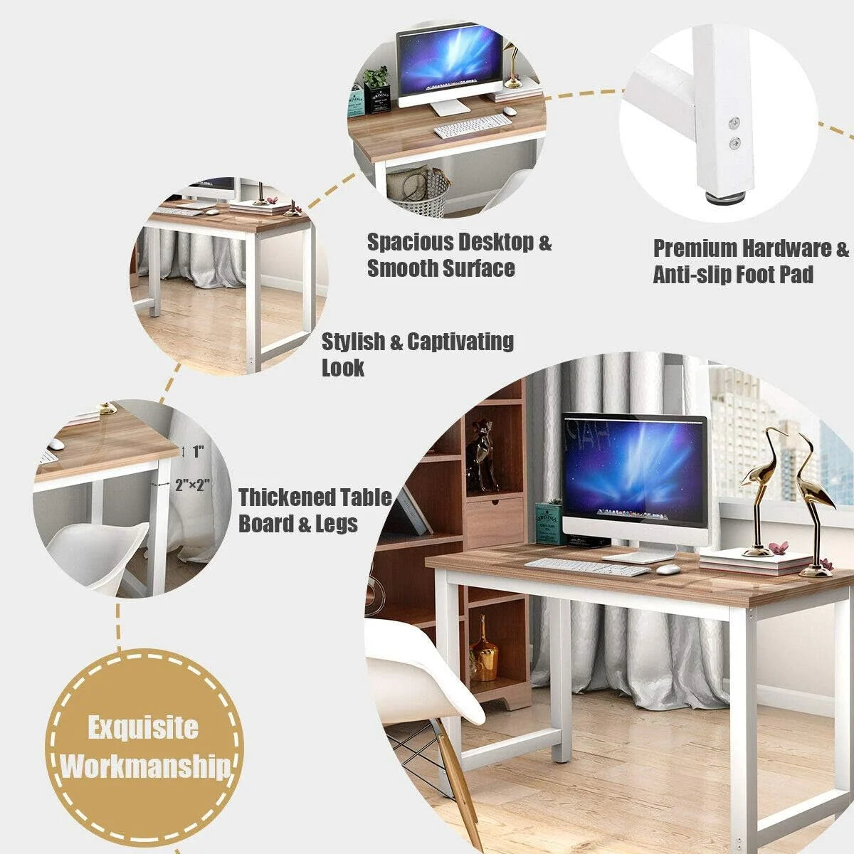 Wood Computer Desk Z2811