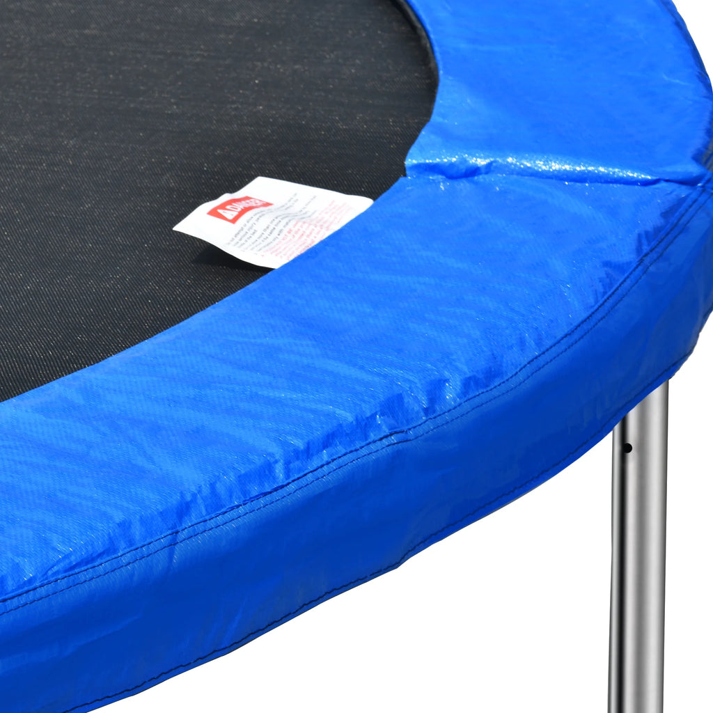 14FT Trampoline with Basketball Hoop, Safety Enclosure Net, and Ladder S417037