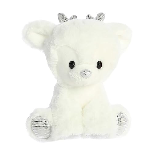 White 6.5 Inches Stuffed Animal J860703
