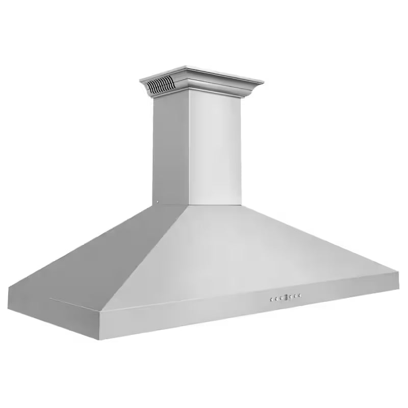 48 in. 400 CFM Ducted Wall Mount Range Hood in Stainless Steel O9712