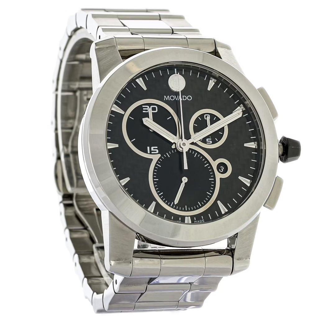 Stainless Steel Quartz Chronograph Watch L6364
