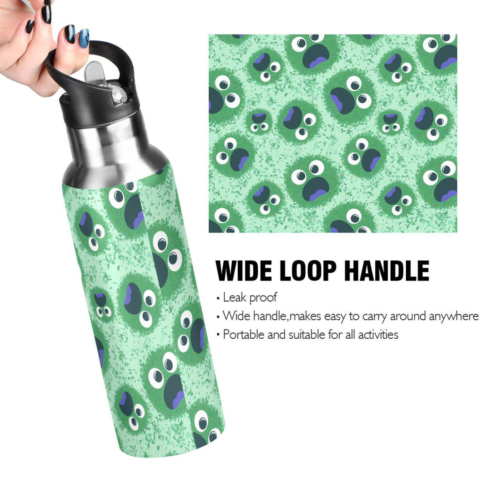 Stainless Steel Insulated Water Bottle with Straw Lid H55979