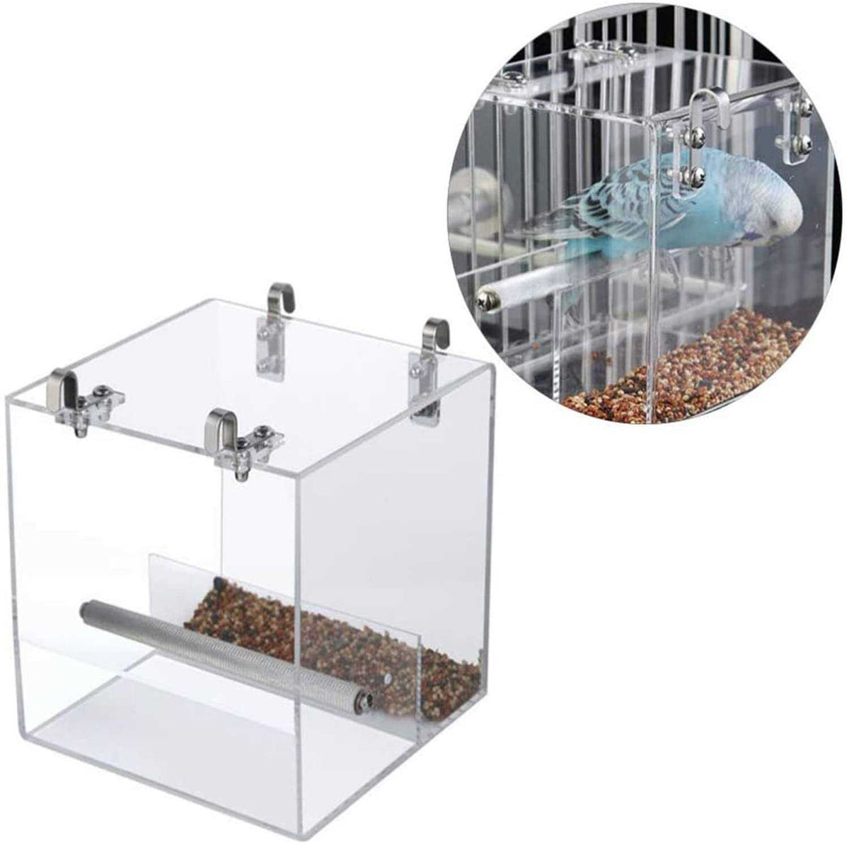 Automatic Bird Feeder Acrylic V70426