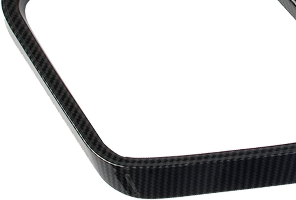 Carbon Fiber Side Door Mirror Visor Molding Trim Accessories Y2373