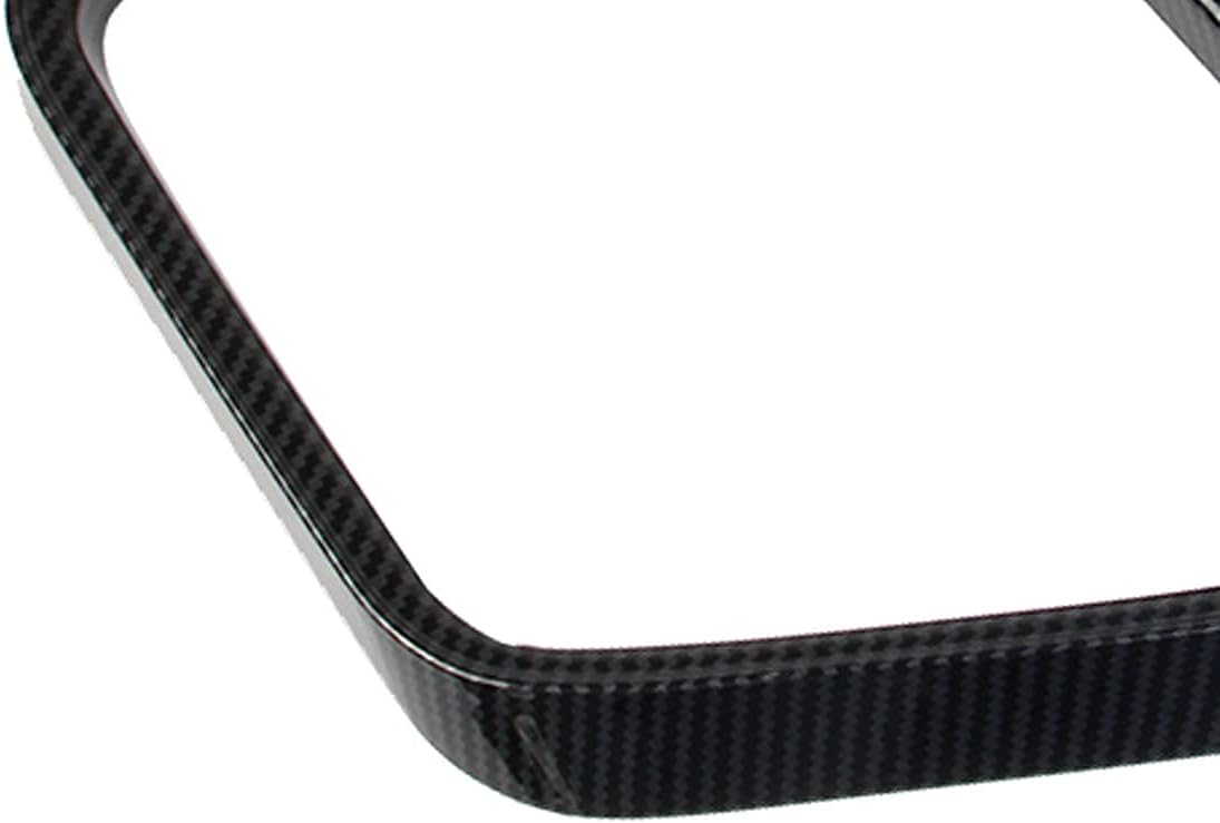 Carbon Fiber Side Door Mirror Visor Molding Trim Accessories Y2373