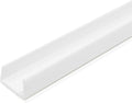 White Plastic U Channel Edge Guard Pack of 8 E416953