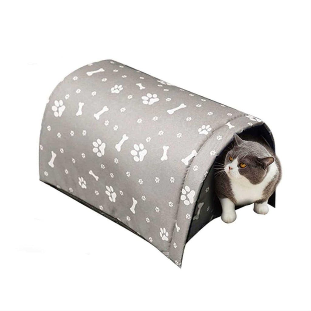 Outdoor Foldable Cotton Filled Cat House H447