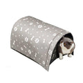 Outdoor Foldable Cotton Filled Cat House H447